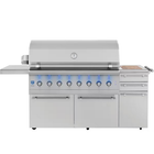 Encore Hybrid Grill – American Made Grills – 110,000-176,000 BTU, Multi-Fuel, 36-54 Inch