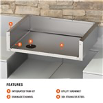 Blackstone Insulation Jacket/Trim Kit for 28” Drop-In Griddle