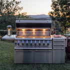 Encore Hybrid Series Grill – American Made Grill – 110,000-176,000 BTU, Multi-Fuel, 36”-54”