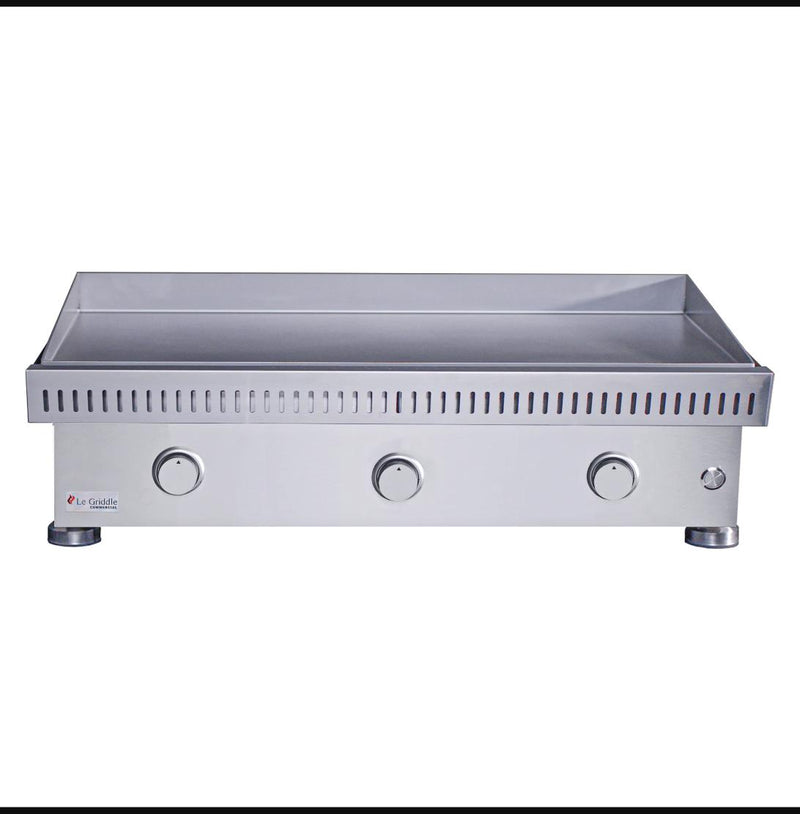 Le Griddle Commercial 105 - 3 Burner Gas Griddle (3mm)