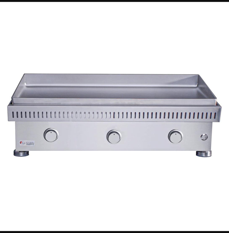 Le Griddle Commercial 105 - 3 Burner Gas Griddle (6mm)