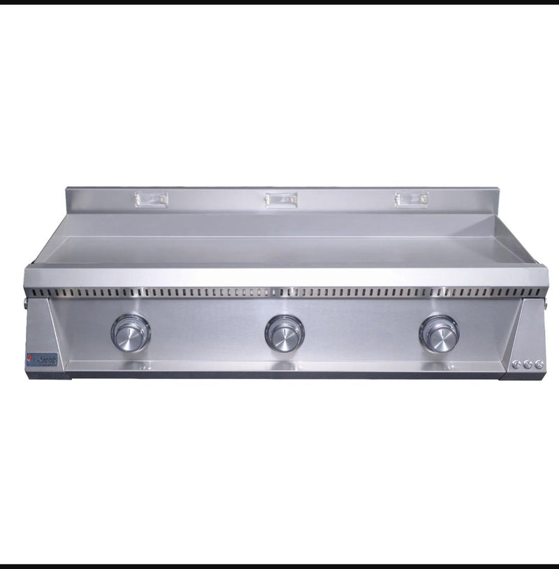 Le Griddle Pro Series 105 - 3 Burner Gas Griddle with Interior Lights (3mm)