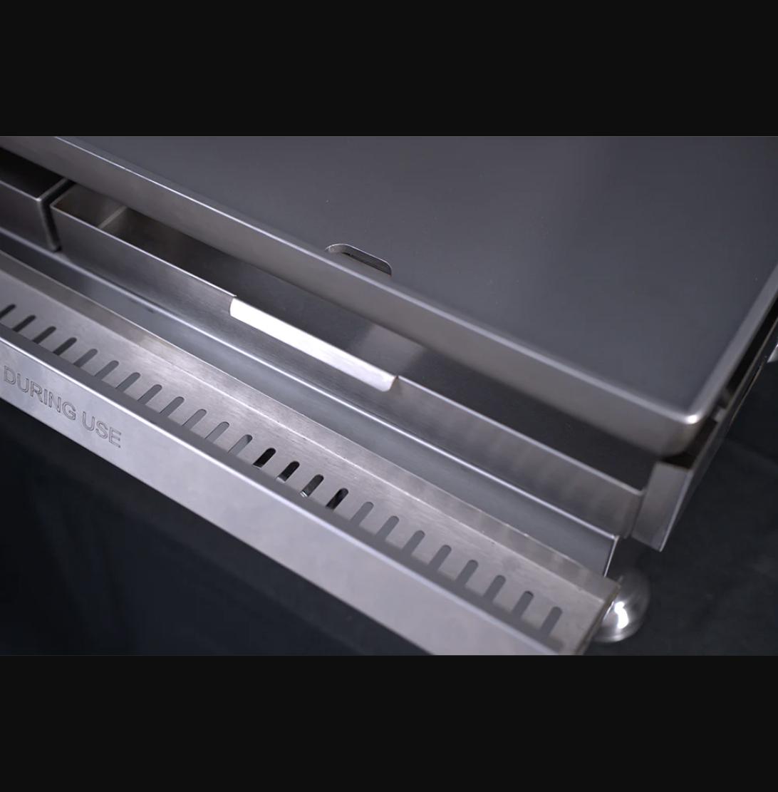 Le Griddle Commercial 75 - 2 Burner Gas Griddle (6mm)