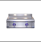 Le Griddle Pro Series 75 - 2 Burner Gas Griddle with Interior Lights (6mm)