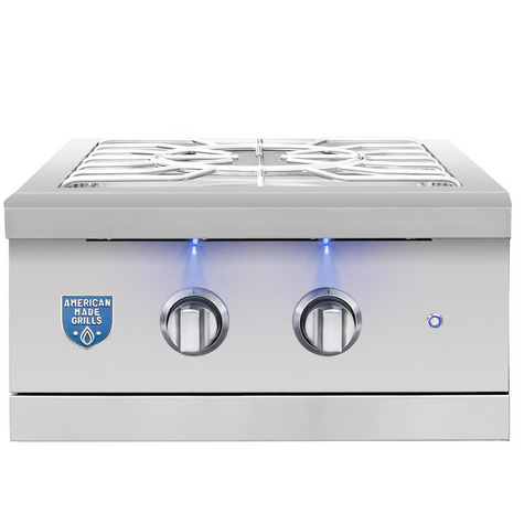 Encore Hybrid Grill – American Made Grills – 110,000-176,000 BTU, Multi-Fuel, 36-54 Inch